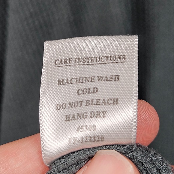 Free Fly Bamboo Lightweight Hoodie Mens Medium Green Waffle Kit Henley Fishing - Picture 7 of 9